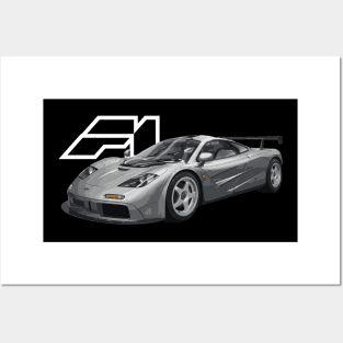 McLaren F1 GTR Posters and Art